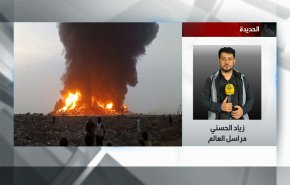 فيديو خاص: صحفي يكشف تفاصيل جديدة عن قصف الحديدة!!