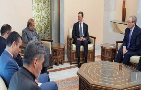 رایزنی رئیس‌جمهور سوریه با هیأت ایرانی درباره روابط دوجانبه