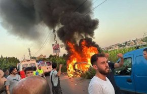 بالفيديو/عدوان اسرائيلي على جنوبي لبنان باستهداف سيارة
