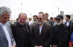 العميد نصير زادة يتفقد مشاريع وزارة الدفاع في شواطئ مكران