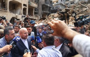 شاهد/ قاليباف يتفقد المناطق التي تعرضت للقصف في ضاحية بيروت