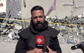 مراسل العالم يرصد حجم الدمار بفرع 