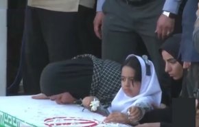 شاهد/ماذا قالت زوجة الشهيد 'جهانديده' الذي ارتقى بهجوم الاحتلال على ايران؟