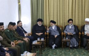 السيد الصدر يزور القبانجي بعد تعرض داره لهجوم مسلح