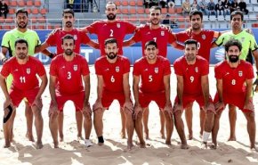 منتخب ايران لكرة القدم الشاطئية في المركز الاول آسيويا