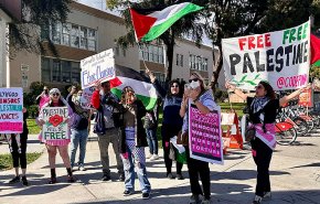 متظاهرون يغلقون طريق حفل الأوسكار بكاليفورنيا نصرة لفلسطين