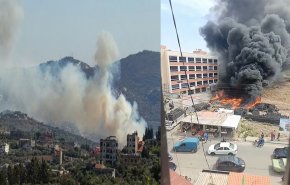 شاهد..الاحتلال الاسرائيلي يستهدف سيارة في بيت ليف جنوب لبنان