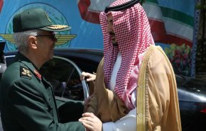 اللواء باقري يستقبل وزير الدفاع السعودي