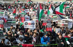 مظاهرات تعم عواصم ومدن العالم للمطالبة بوقف المجازر في غزة 