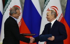 بوتين يوقع معاهدة الشراكة الاستراتيجية مع إيران