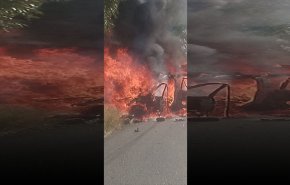 شهيد جراء غارة 'إسرائيلية' تستهدفت سيارة جنوبي بيروت + فيديو