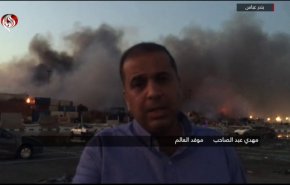 مراسل العالم يكشف آخر المستجدات في انفجار ميناء رجائي ببندر عباس