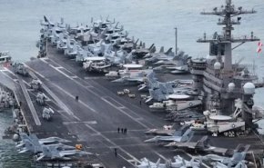 القوات يمنية تستهدف حاملة الطائرات