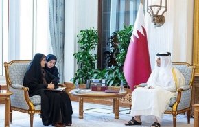 وزيرة الطرق الإيرانية تلتقي رئيس الوزراء القطري