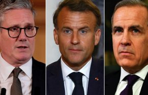قادة بريطانيا وفرنسا وكندا يلوحون بمعاقبة 