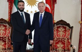 جولانی با رجب طیب اردوغان دیدار کرد
