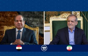 بزشكيان والسيسي يؤكدان الاستعداد لتعميق العلاقات الثنائية بين البلدين