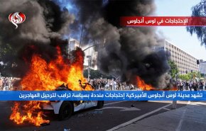 بالإنفوغرافيك.. لوس أنجلوس تشتعل ضد ترامب