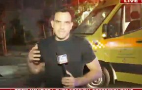 نظامیان صهیونیست خبرنگار شبکه آمریکایی را به‌دلیل افشای خسارات اخراج کردند+ ویذیو