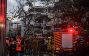 إيران تشن هجوما صاروخيا جديدا على الاراضی المحتلة (فيديو) 
