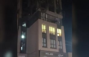 شهيدان جراء اعتداء صهيوني على مبنى سكني بمدينة قم وسط ايران