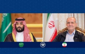 بزشكيان لابن سلمان: طهران تطالب بحقوقها المشروعة ضمن الأطر الدولية