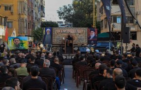 مجلس عزاء حسيني يخلّد ذكرى السيد نصر الله بحارة حريك + صور