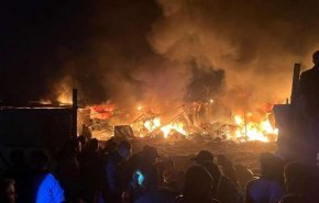 پنج شهید در بمباران چادرهای آوارگان در جنوب نوار غزه + فیلم
