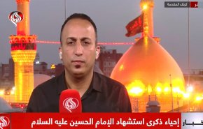 أجواء كربلاء المقدسة ليلة عاشوراء بمشاركة ملايين الزوار