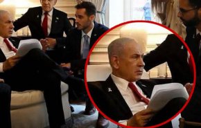 بالصور.. ملامح نتنياهو تغيرت بعد وصول خبر كمين بيت حانون