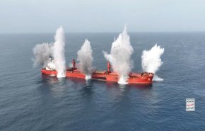 فيديو يمني يوثق لحظات إغراق سفينة 'ماجيك سيز'