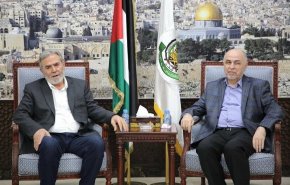 دیدار رهبران جنبش‌های حماس و جهاد اسلامی فلسطین در دوحه