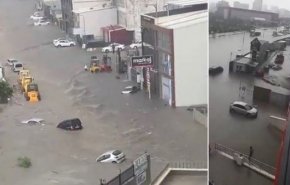 فيضانات عارمة تجتاح العاصمة التركية أنقرة+فيديو