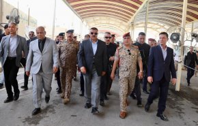 بازدید وزیر کشور عراق از گذرگاه منذریه در  آستانه اربعین