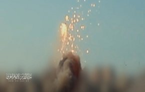 انهدام تانک اسرائیلی به دست مبارزان مقاومت در غزه+ فیلم