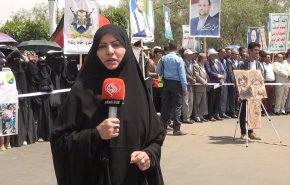 شاهد.. تظاهرات اكاديمية واسعة في صنعاء تنديدا بالعدوان على غزة والمجاعة فيها