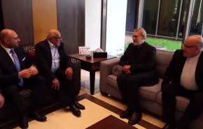 امين المجلس الاعلى للأمن القومي الايراني يصل بيروت + فيديو