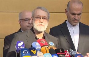 لاریجانی: إيران ستقف دائمًا إلى جانب الشعب اللبناني