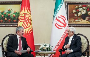 عارف يؤكد ضرورة الارتقاء بالعلاقات الاقتصادية الايرانية-القيرغيزية