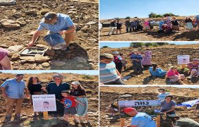 مستوطنون يتجاوزون على سوريا لوضع حجر أساس مستوطنة جديدة