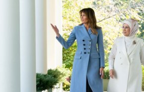 رسالة هامة من زوجة أردوغان إلى ميلانيا ترامب بشأن غزة!