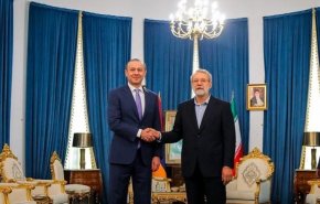 بالفیديو: أمين مجلس الأمن الأرميني يلتقي لاريجاني
