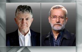 لاريجاني يناقش مع نظيره البريطاني المباحثات النووية + فيديو