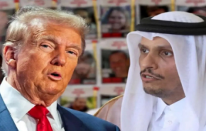 نخست وزیر قطر با ترامپ و شماری از مقامات آمریکایی دیدار کرد