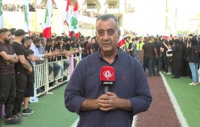 تشییع با شکوه شهدای قتل عام اسرائیل در بنت جبیل  