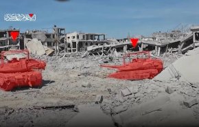 شاهد..مقتل وجرح طاقمي دبابتيْن للاحتلال جنوب غزة