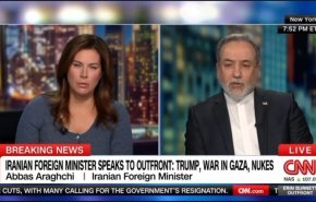 في مقابلة مع شبكة CNN الإخبارية؛ عراقجي: كنا دائما مستعدين للحوار