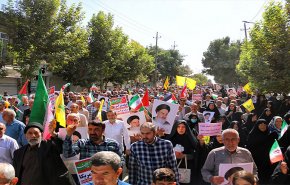 مسيرات 'بشارة النصر' تعم ارجاء ايران تضامنا مع الشعب الفلسطيني