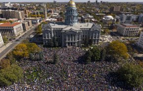 شرطة نيويورك: عدد ضخم جدا من المتظاهرين شاركوا في الاحتجاجات

