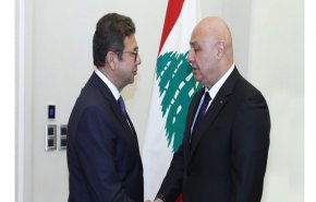 الرئيس اللبناني یلتقی برئيس المخابرات المصرية